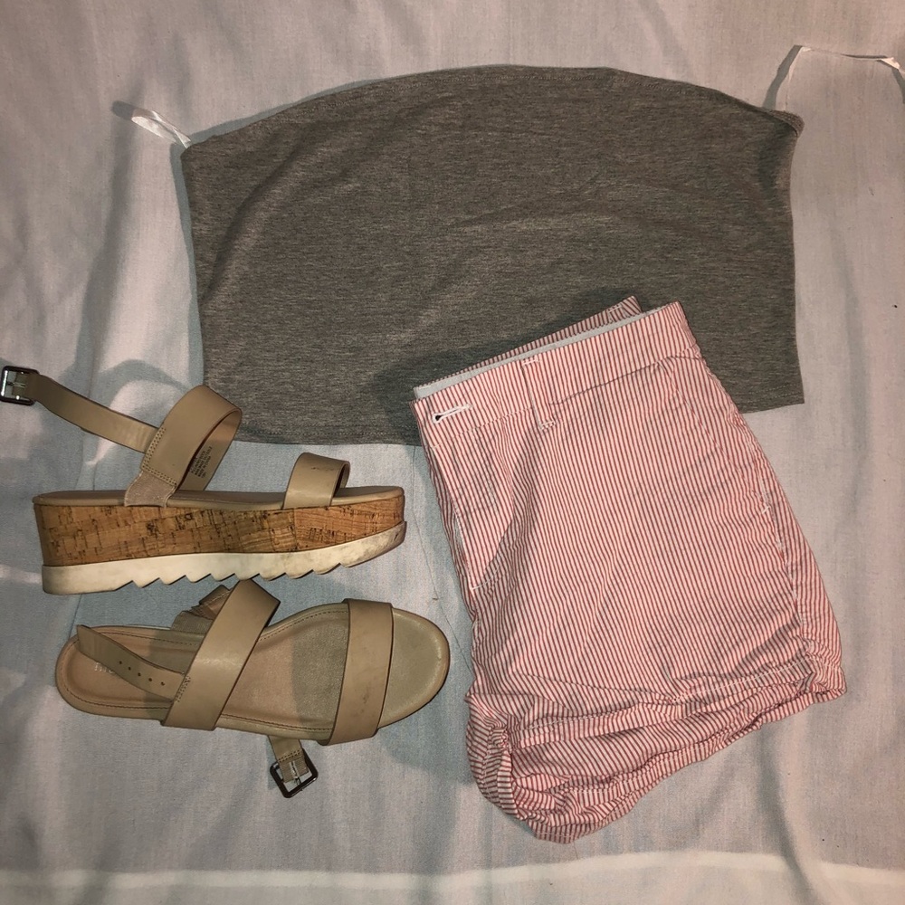 Grey tune top